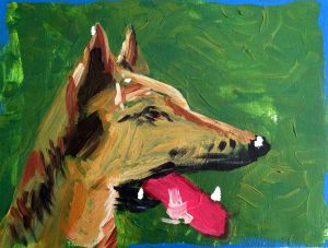 schilderij hond_2